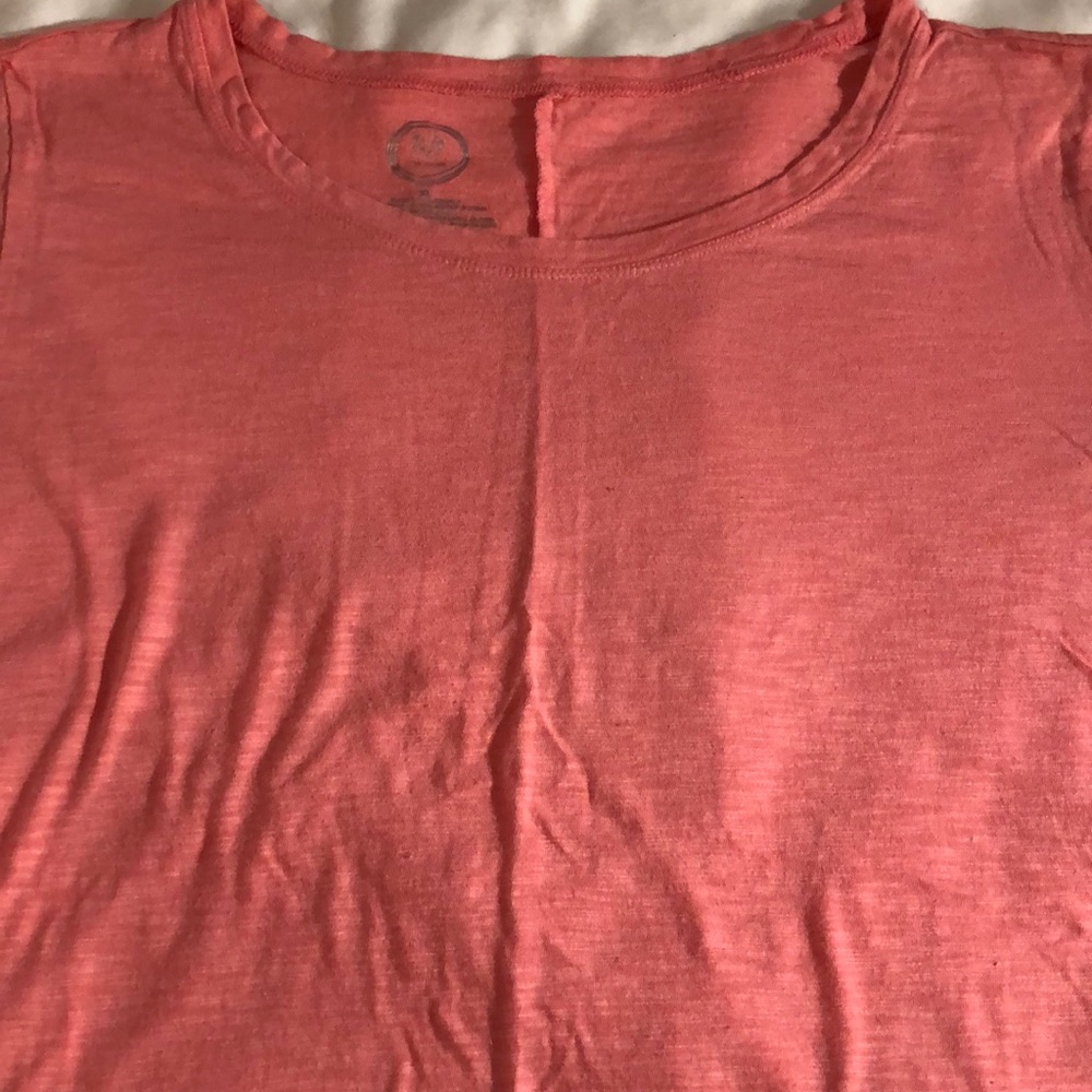 Sz XL PEEK A BOO BOHO SS T-Shirt SOFT PEACH